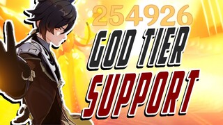 BEST SUPPORT IN THE GAME! Zhongli Support & Burst DPS Guide [Best Builds EXPLAINED] - Genshin Impact