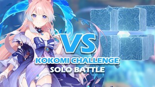 KOKOMI CHALLENGE SOLO BATTLE CRYO HYPOSTASIS [ GENSHIN IMPACT ]