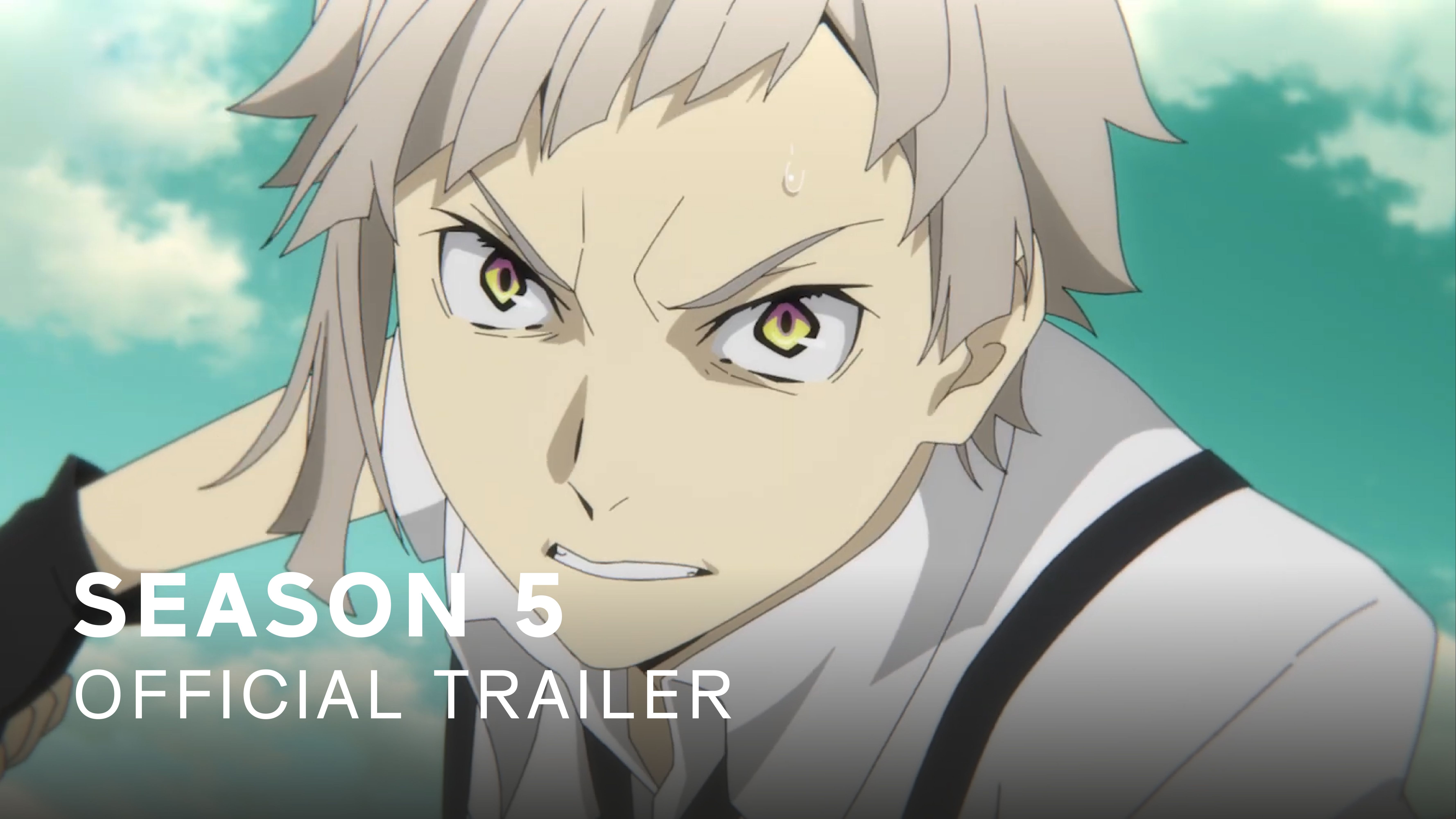 Bungo Stray Dogs Season 5 Anime Trailer, July 12 Air Date