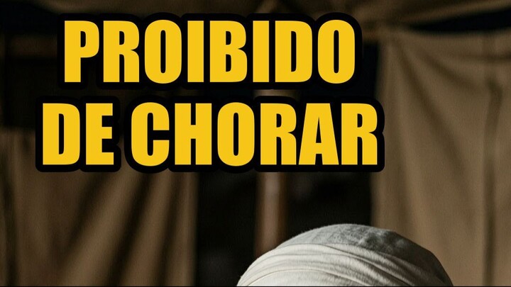 Todos puderam chorar. Ele não