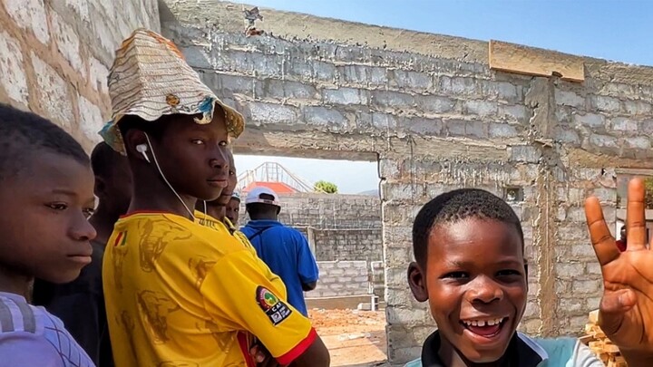 I built a house for my African apprentice and it cost 20 million to buy some materials. I was shocke