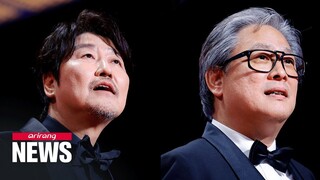 S. Korean actor Song Kang-ho, director Park Chan-wook win top honors at Cannes