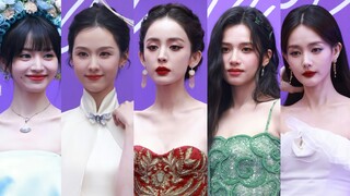内娱终于有一场不无聊的红毯了，中国风就是最牛的！