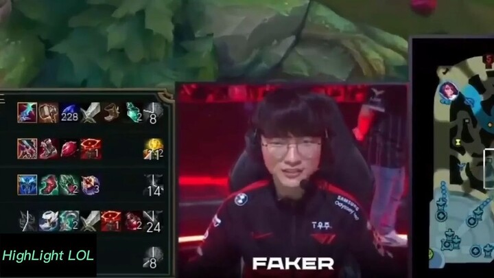 Faker cũng là con người =))) #lol #highlights