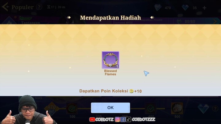Profil Makin Garang! Review & Cara Dapet Border Blessed Flames - Magic Chess GO:GO Rising Star