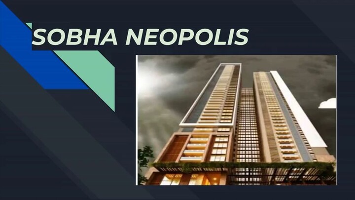 Sobha Neopolis New Apartment in Bangalore with amazing features