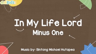 In My Life Lord Minus One with Lyrics | Instrumental