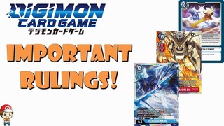 Important New Digimon TCG Rulings! (Digimon TCG News)