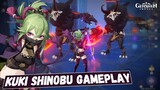 Akhirnya Update Kuki Shinobu Gameplay !!! Genshin Impact v2.7