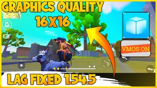 FREE FIRE LAG FIX 1.54.5 GRAPHICS QUALITY 16X16 FREE FIRE VMOS LITE ROM FIX LAG 1GB 2GB 3GB 4GB RAM