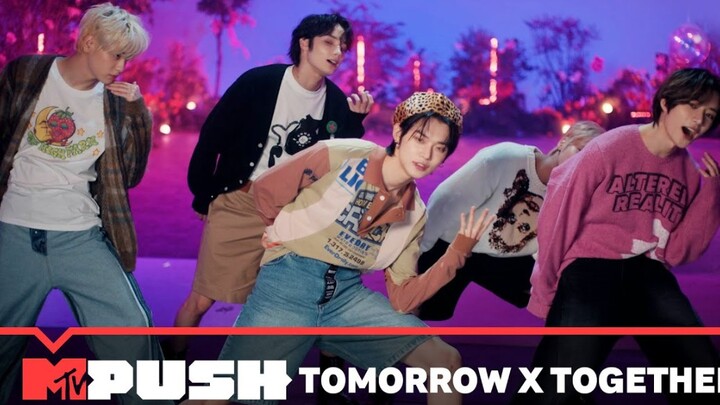 คลาสเต้น TXT สอนคุณเต้นเพลง Sugar Rush Ride 230426 MTV