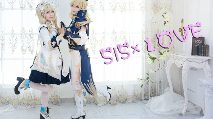 [Genshin Impact cos] SIS×LOVE❀Thủ lĩnh Qin và chị em của Barbara nhảy ~❀