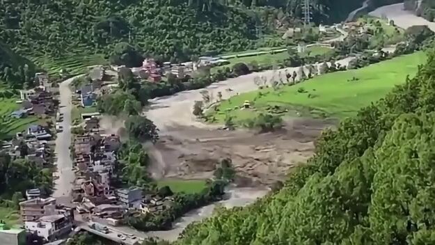 Devastating floods in Nepal🥲