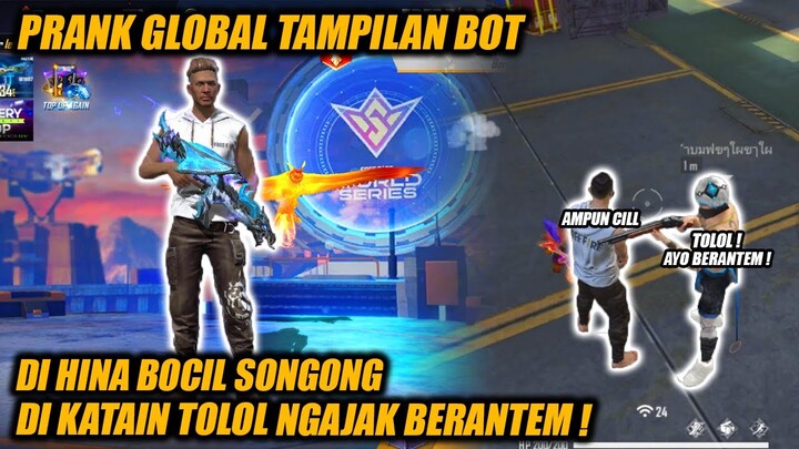 PRANK TAMPILAN BOT MALAH DIKATAIN TOLOL SAMA BOCIL SONGONG NGAMUK ! ATITUDE NOL