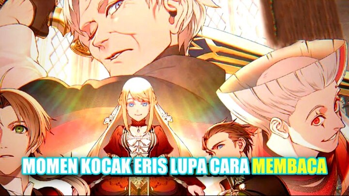 Momen Kocak Eris Lupa Cara Membaca