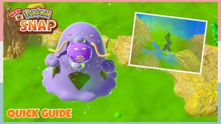 How To Make Swalot Suck Koffing In Barren Badlands *Day* | New Pokemon Snap - Quick Guide