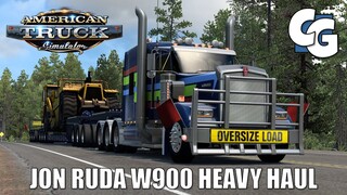 Heavy Haul with Jon Ruda's W900L Highway Killer - ATS