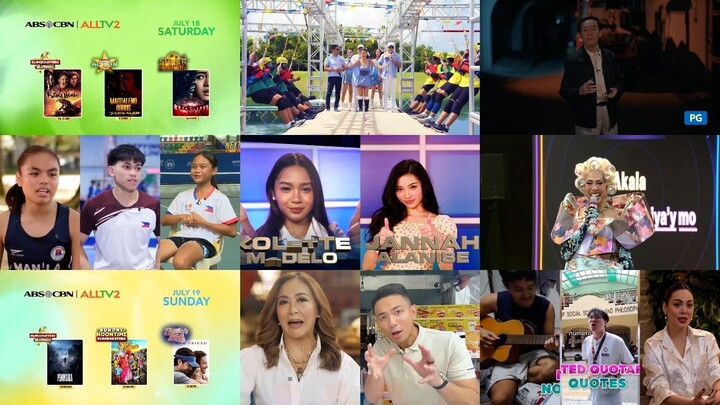 ABS-CBN sa ALLTV2 Commercial Break July 18 & 19, 2026 (Weekend Saturday & Sunday) (Tubig to Handle)