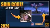How to get Skin Redeem Codes in Mobile Legends 2020 |  (MLBB CODE)