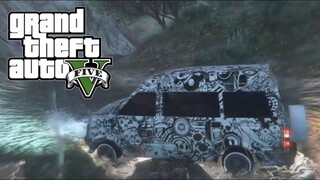 The Most Slowest, Slippery, and Shittiest Van Ever! (GTA V Funny Moments)