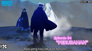 BORUTO INGIN BEKERJA SAMA DENGAN CODE UNTUK MENEMUKAN SASUKE ! - Boruto Two Blue Vortex 12 Part 26