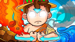 ¡Minecraft PERO soy el AVATAR! 💧🔥🪨🌪️ SILVIOGAMER MINECRAFT PERO