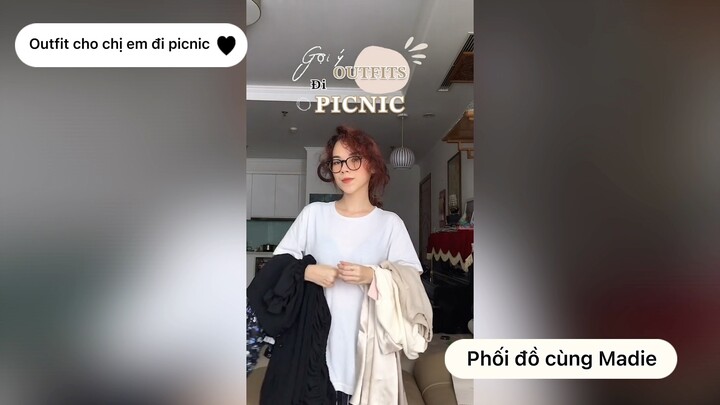 Outfit cho chị em đi picnic