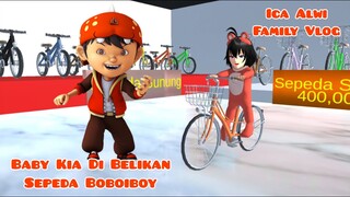 Baby Kia Di Belikan Sepeda Baru Sama Boboiboy | Ica Alwi Family Vlog | Drama Sakura School Simulator