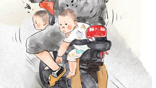 宝宝：麻麻，这个脚垫还怪合适哩
