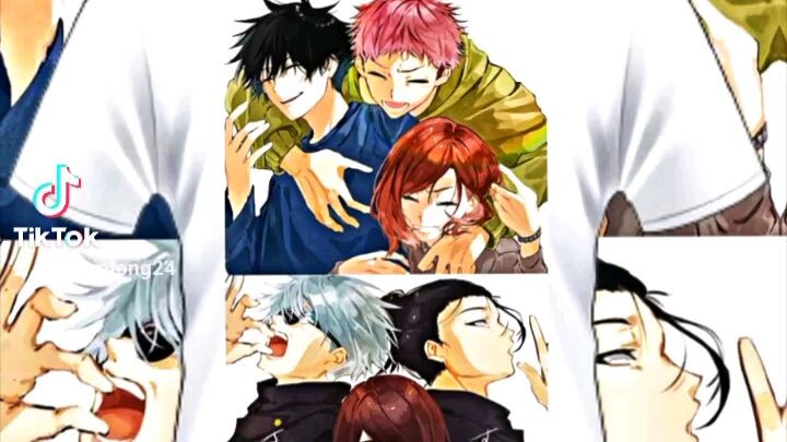 Jujutsu kaisen t-shirt collection