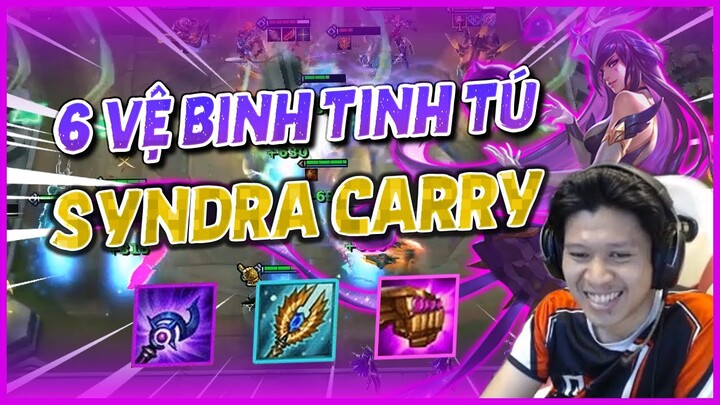 6 VỆ BINH TINH TÚ - PHÁP SƯ | SYNDRA QUĂNG CẦU GANK TEAM!!! | ĐẤU TRƯỜNG CHÂN LÝ | QTV