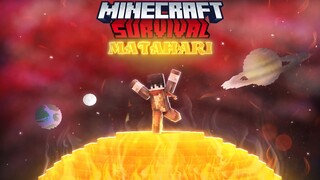 100 Hari di Minecraft Survival tapi di Matahari 🔥