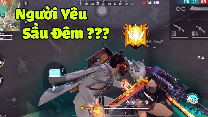 FREE FIRE - LEO RANK HUYỀN THOẠI 1 SAO CÙNG VỚI NGƯỜI YÊU ???