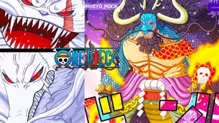 Fitur One Piece #886: Pertarungan monster terkuat antara Kaido si Manusia Naga yang Bangkit dan Anji