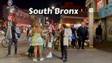 Walking South Bronx 149 street New York Night Walk