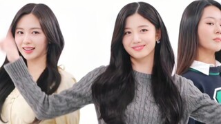 Bìa album thần tượng hàng tuần của Cherry Bullet về màn trình diễn Talk that talk của TWICE