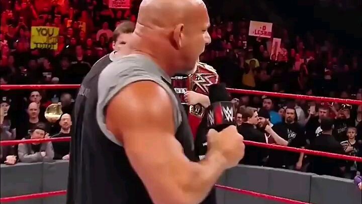 Goldberg vs. Brock Lesnar