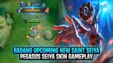 Badang Upcoming New Saint Seiya Skin | Pegasus Seiya Gameplay | Mobile Legends: Bang Bang