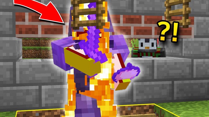 It's a baited ladder trap!
