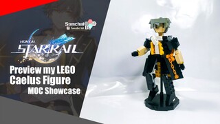 Preview my LEGO Honkai: Star Rail Caelus Figure MOC | Somchai Ud