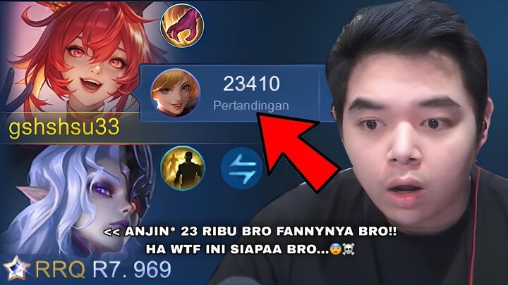 REAKSI R7 KETIKA MELIHAT FANNY 23 RIBU MATCH…☠️