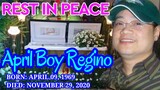 APRIL BOY REGINO PUMANAW NA || NOVEMBER 29, 2020
