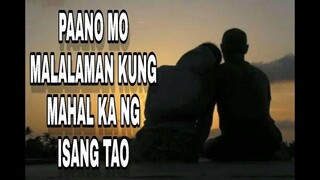 PAANO MO MALALAMAN KUNG MAHAL KA NG ISANG TAO | HEINZZ TV