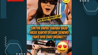 Keren Banget😍 Saat Onta Sintya Dapat Hadiah Dari Fansnya di Brunei Darusalam⁉️ #sintyamarisca