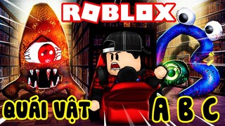 ROBLOX | Thoát Khỏi Bọn Quái Vật Chữ Cái ABC Tấn Công Trường Học | ABC Lore | Vamy Trần