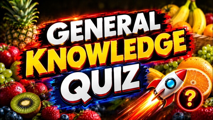 Which Fruit Floats on Water 🤔🍎 | GK Quiz