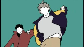 [Haikyuu!] Osuga's dance moment