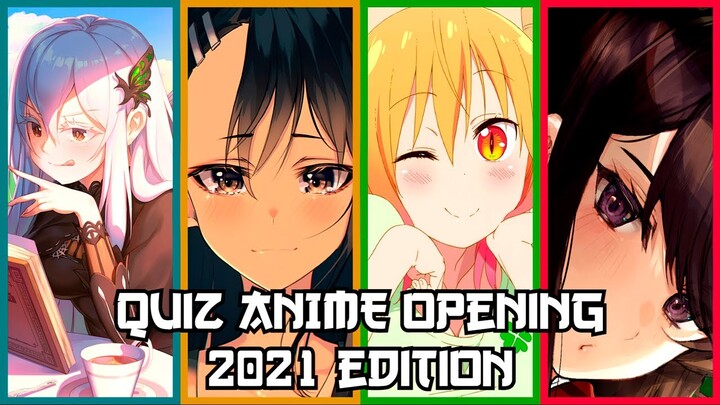 Quiz 80 Anime Opening [2021 Edition]