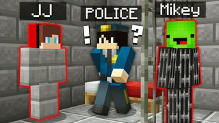 JJ vs Mikey Prison Escape Transform Prank in Minecraft Challenge (Maizen Mizen Mazien) Parody