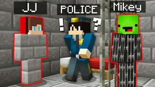 JJ vs Mikey Prison Escape Transform Prank in Minecraft Challenge (Maizen Mizen Mazien) Parody